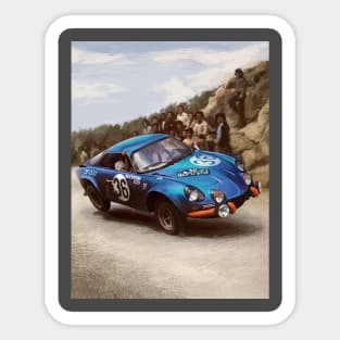 Alpine A110 Sticker